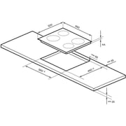 Millen Built-in Ceramic Hob 60cm - MEH601BL