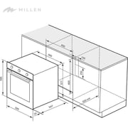 Millen Built In Electric Oven MEO6001WH