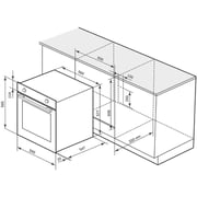 Millen Built In Electric Oven MEO6003BB