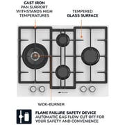 Millen Built In Gas Hob MGHG6502WH
