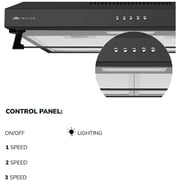 Millen Under Cabinet Hood MKH603BL