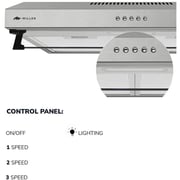 Millen Under Cabinet Hood MKH603IX