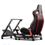 Next Level Racing GTtrack Racing Simulator Cockpit Black/Red