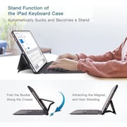 E-Den Wireless Keyboard Case Black