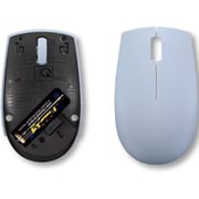 Lenovo 300 Wireless Compact Mouse 97.91mm Frost Blue