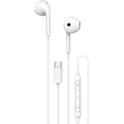 Unisynk ACUYKINEARUSBCWHT Wired In Ear Headset White