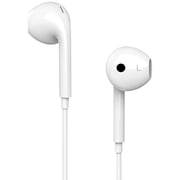 Unisynk ACUYKINEARUSBCWHT Wired In Ear Headset White