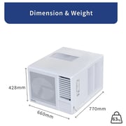 Gree Window Air Conditioner 2.0 Ton ROMA-R24C3