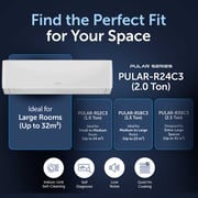 جري مكيف هواء سبليت سعة 2 طن PULAR-R24C3