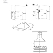 Electrolux Built In Chimney Hood ECC6151S