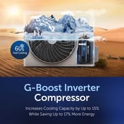 Gree 2.5 Ton Split Air Conditioner iAiry32-30C3| G-Ai Energy Saving, G-Boost Inverter, Plasma Purification, Wi-Fi Smart Control