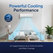 Gree 2.5 Ton Split Air Conditioner iAiry32-30C3| G-Ai Energy Saving, G-Boost Inverter, Plasma Purification, Wi-Fi Smart Control
