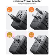 Joyroom 4 Port Travel Adapter Black