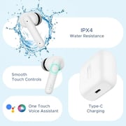 Boat Airdopes 141 True Wireless Earbuds Pure White