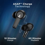Boat Airdopes 411 ANC True Wireless Earbuds Black Storm