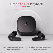Boat Airdopes 411 ANC True Wireless Earbuds Black Storm