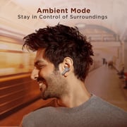 Boat Airdopes 411 ANC True Wireless Earbuds Grey Hurricane