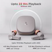 Boat Airdopes 411 ANC True Wireless Earbuds Grey Hurricane