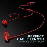 Boat Bassheads 100 Wired In Ear Headset Furious Red