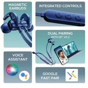 Boat Rockerz 255 Pro+ Wireless In Ear Neckband Navy Blue