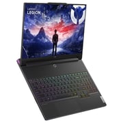 Lenovo Legion 9 16IRX9 Gaming (2024) Laptop - 14th Gen / Intel Core i9-14900HX / 16inch 3.2K / 2TB SSD / 64GB RAM / 12GB NVIDIA GeForce RTX 4080 Graphics / Windows 11 Home / English & Arabic Keyboard / Carbon Black / Middle East Version - [83G0002RAX]
