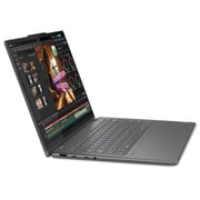 Lenovo Yoga 7 2-in-1 14IML9 Convertible (2024) AI PC - 1st Series / Intel Core Ultra 7-155H / 14inch WUXGA / 1TB SSD / 16GB RAM / Shared Intel Arc Graphics / Windows 11 Home / English & Arabic Keyboard / Storm Grey / Middle East Version - [83DJ000NAX]