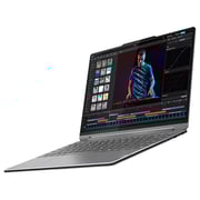 Lenovo Yoga 9 2-in-1 14IMH9 Convertible (2024) AI PC - 1st Series / Intel Core Ultra 7-155H / 14inch 4K / 1TB SSD / 16GB RAM / Shared Intel Arc Graphics / Windows 11 Home / English & Arabic Keyboard / Luna Grey / Middle East Version - [83AC000JAX]