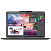 Lenovo Yoga 9 2-in-1 14IMH9 Convertible (2024) Laptop - 1st Series / Intel Core Ultra 7-155H / 14inch 4K / 1TB SSD / 16GB RAM / Shared Intel Arc Graphics / Windows 11 Home / English & Arabic Keyboard / Luna Grey / Middle East Version - [83AC000JAX]