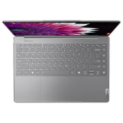 Lenovo Yoga 9 2-in-1 14IMH9 Convertible (2024) AI PC - 1st Series / Intel Core Ultra 7-155H / 14inch 4K / 1TB SSD / 16GB RAM / Shared Intel Arc Graphics / Windows 11 Home / English & Arabic Keyboard / Luna Grey / Middle East Version - [83AC000JAX]