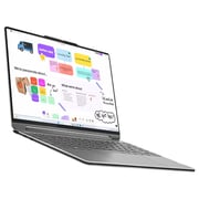 Lenovo Yoga 9 2-in-1 14IMH9 Convertible (2024) AI PC - 1st Series / Intel Core Ultra 7-155H / 14inch 4K / 1TB SSD / 16GB RAM / Shared Intel Arc Graphics / Windows 11 Home / English & Arabic Keyboard / Luna Grey / Middle East Version - [83AC000JAX]