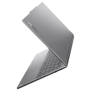 Lenovo Yoga 9 2-in-1 14IMH9 Convertible (2024) AI PC - 1st Series / Intel Core Ultra 7-155H / 14inch 4K / 1TB SSD / 16GB RAM / Shared Intel Arc Graphics / Windows 11 Home / English & Arabic Keyboard / Luna Grey / Middle East Version - [83AC000JAX]