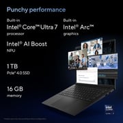 Asus Vivobook S 14 OLED (2024) Laptop - 1st Series / Intel Core Ultra 7-155H / 14inch WUXGA / 1TB SSD / 16GB RAM / Shared Intel Arc Graphics / Windows 11 Home / English & Arabic Keyboard / Mist Blue / Middle East Version - [S5406MA-OLEDU711WU]