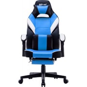 Blitzed Gaming Chair With Footrest