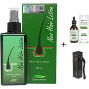 Green Wealth Hair Lotion + Mint & Biotin Oil + Roller (Pack of 3pcs)