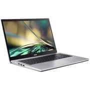 Acer Aspire 3 (2022) Laptop - 12th Gen / Intel Core i5-1235U / 15.6inch FHD / 512GB SSD / 8GB RAM / Shared Intel Iris Xe Graphics / Windows 11 Home / English Keyboard / Silver / International Version - [A315-59-58SS]