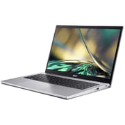Acer Aspire 3 (2022) Laptop - 12th Gen / Intel Core i5-1235U / 15.6inch FHD / 512GB SSD / 8GB RAM / Shared Intel Iris Xe Graphics / Windows 11 Home / English Keyboard / Silver / International Version - [A315-59-58SS]