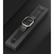 Levelo Yonge Magnet Steel Watch Band Black