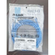 D-Link RJ45 Cat6A UTP Patch Cord Networking Cable 3m Blue