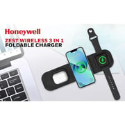 Honeywell Wireless 3-in-1 Magnetic Foldable Charger Grey