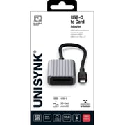 Unisynk Micro SD Card Adapter USB-C Grey ACUYKUSBCTOCARDADAPTSDMICROGRY