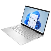 HP Pavilion x360 2-in-1 (2024) Laptop - 13th Gen / Intel Core i5-1335U / 14inch FHD / 512GB SSD / 8GB RAM / Shared Intel Iris Xe Graphics / Windows 11 Home / English & Arabic Keyboard / Silver / Middle East Version - [14-EK1012NE]+Sleeve+X200WM