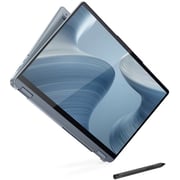 Lenovo Flex 7 14IAU7 2-in-1 Convertible (2022) Laptop - 12th Gen / Intel Core i7-1255U / 14inch 2.2K / 1TB SSD / 16GB RAM / Shared Intel Iris Xe Graphics / Windows 11 Home / English Keyboard / Stone Blue / International Version - [82VC0001US-1TB]