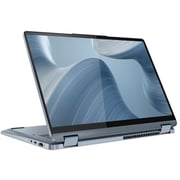 Lenovo Flex 7 14IAU7 2-in-1 Convertible (2022) Laptop - 12th Gen / Intel Core i7-1255U / 14inch 2.2K / 1TB SSD / 16GB RAM / Shared Intel Iris Xe Graphics / Windows 11 Home / English Keyboard / Stone Blue / International Version - [82VC0001US-1TB]