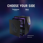 Asus Tower (2024) Desktop PC - 14th Gen / Intel Core i5-14400F / 1TB SSD / 16GB RAM / 8GB NVIDIA GeForce RTX 3050 Graphics / Windows 11 Home / Extreme Dark Grey / Middle East Version - [G13CHR-51440F047W]
