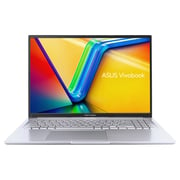 Asus Vivobook 16 (2024) Laptop - AMD Ryzen 7-7730U / 16inch WUXGA / 512GB SSD / 8GB RAM / Shared AMD Radeon Graphics / Windows 11 Home / English & Arabic Keyboard / Cool Silver / Middle East Version - [M1605YA-MB152W]