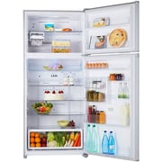 Toshiba Top Mount Refrigerator 608 Litres GRA820U-X(S)-R + TW-BK100GF4B Front Load Washer 10 kg Silver