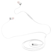 JBL Tune 310C USB Wired Hi-Res In-Ear Headphones White