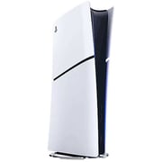 Sony PlayStation 5 Slim Console (Digital Version) White - Middle East Version with Extra Controller