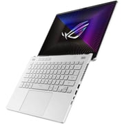 Asus ROG Zephyrus G14 Gaming (2023) Laptop - AMD Ryzen 9 / 14inch QHD / 512GB SSD / 16GB RAM / 8GB NVIDIA GeForce RTX 4060 Graphics / Windows 11 Home / English Keyboard / Moonlight White / International Version - [GA402XV-G14]