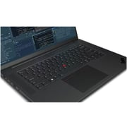 Lenovo ThinkPad P1 Gen 5 (2022) Laptop - 12th Gen / Intel Core i7-12800H / 16inch WQXGA / 512GB SSD / 16GB RAM / 4GB NVIDIA RTX A1000 Graphics / Windows 11 / English Keyoard / Black / International Version - [21DC003YUS]